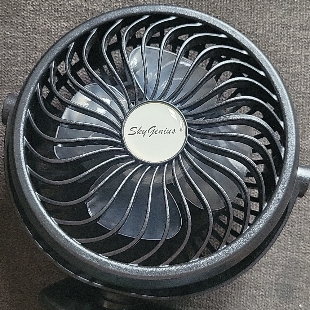 Rechargeable Clip Stroller fan desk fan 5 inch - Picture 6 of 10